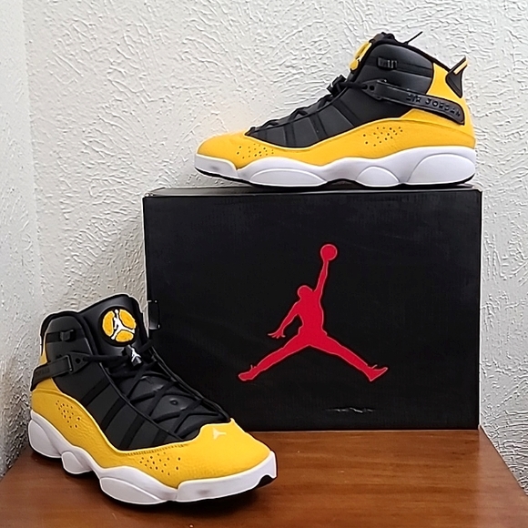 air jordan 6 rings yellow